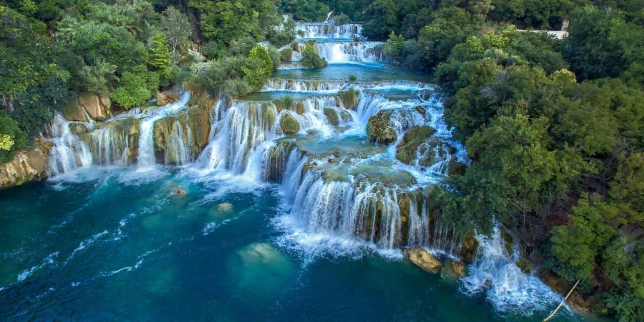 Mediterranean Olive Waterfallskrka-Croatia Villa Gulin Eksteriør bilde